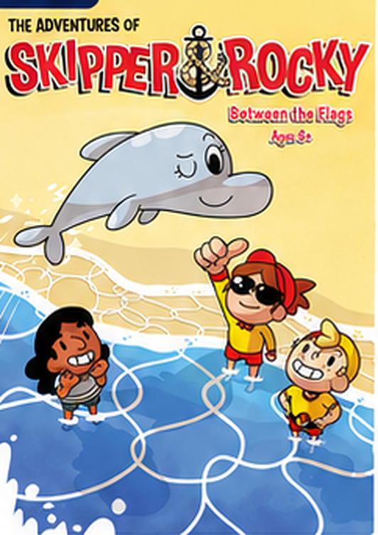 Cover of The Adventures of Skipper & Rocky: Between the Flags