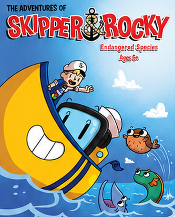 Cover of The Adventures of Skipper & Rocky: Endangered Species
