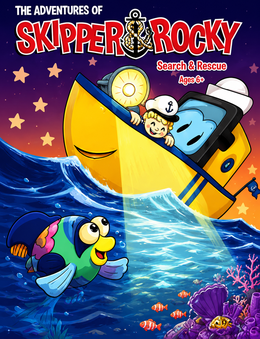 Cover of The Adventures of Skipper & Rocky: Search & Rescue