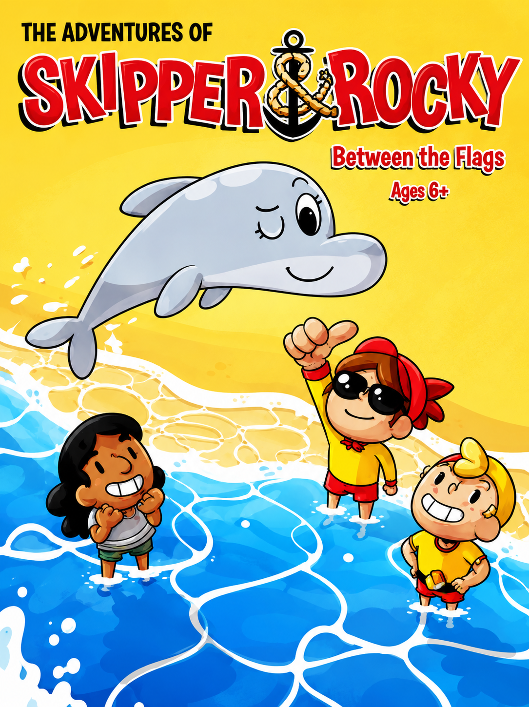 Cover of The Adventures of Skipper & Rocky: Between the Flags
